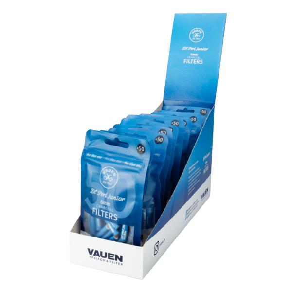 Vauen Dr Perl Aktivkohle 6mm blue 50 Stück