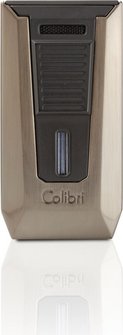 Colibri Cigarren-Feuerzeug Slide II schwarz matt/gun