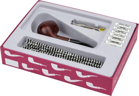 Jean Claude Starterset/Pfeife gebogen glatt Acryl