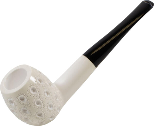 Meerschaum Pfeife Large graviert Apple