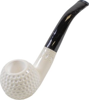 Meerschaum Pfeife Golf medium