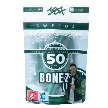 187 Sweedz Bonez Aktivkohlefilter