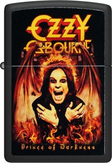 Zippo schwarz color OZZY Osbourne Price of Darkness