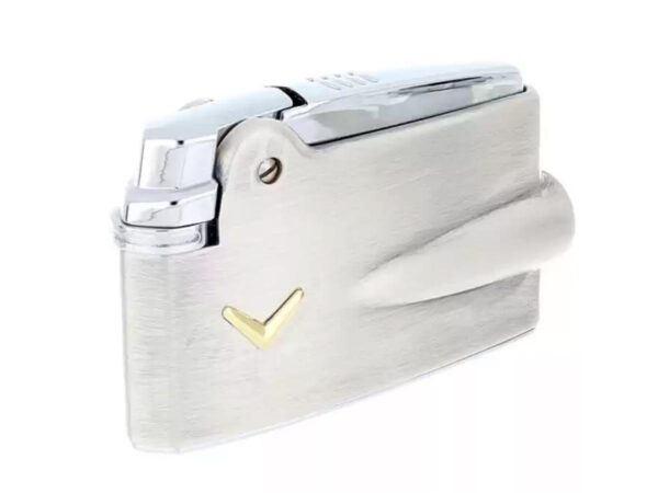 Ronson Premier Varaflame Silver Antique V
