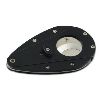 XIKAR 1 Alu schwarz Doppelklinge 20mm Durchmesser