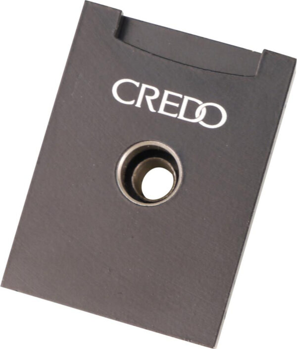 Credo Zigarren Rundcutter eckig Aluminium 3-in-1 schwarz Klingen-Durchmesser 6/10/14mm