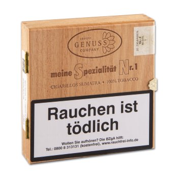 Meine Spezialität No. 1 Cigarillos Sumatra