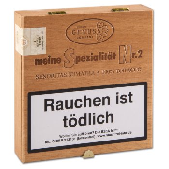 Meine Spezialität No. 2 Senoritas Sumatra