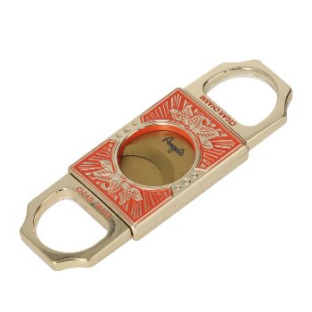 Angelo Zigarrenabschneider metall orange/gold