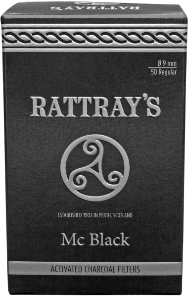 Rattray's MC Black 50 Activated Charcoal Filter 9mm