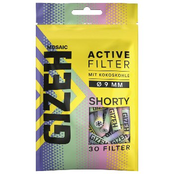 Gizeh Mosaic Active Filter 9mm Shorty